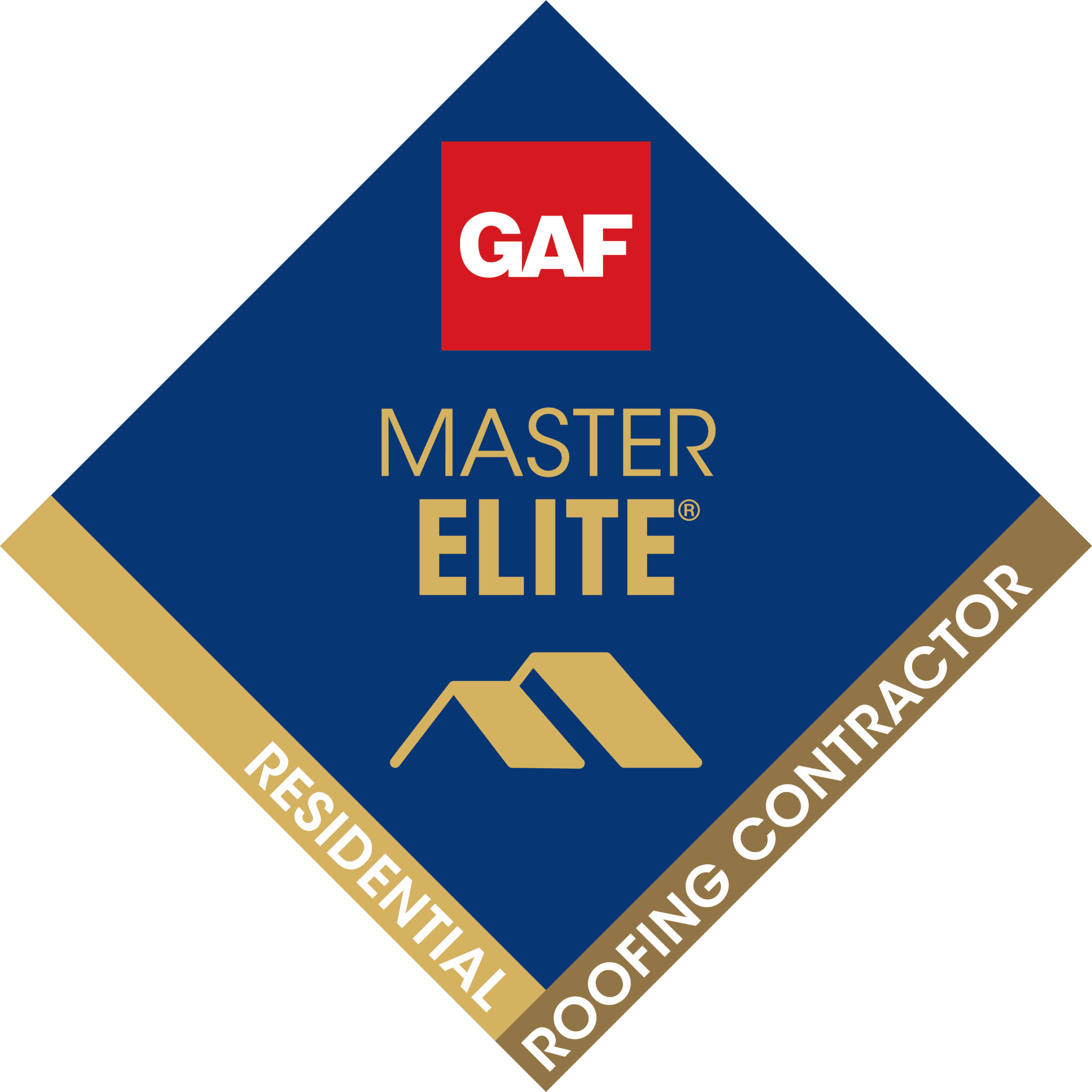 GAF Master Elite Logo GAF Master ELITE contractor