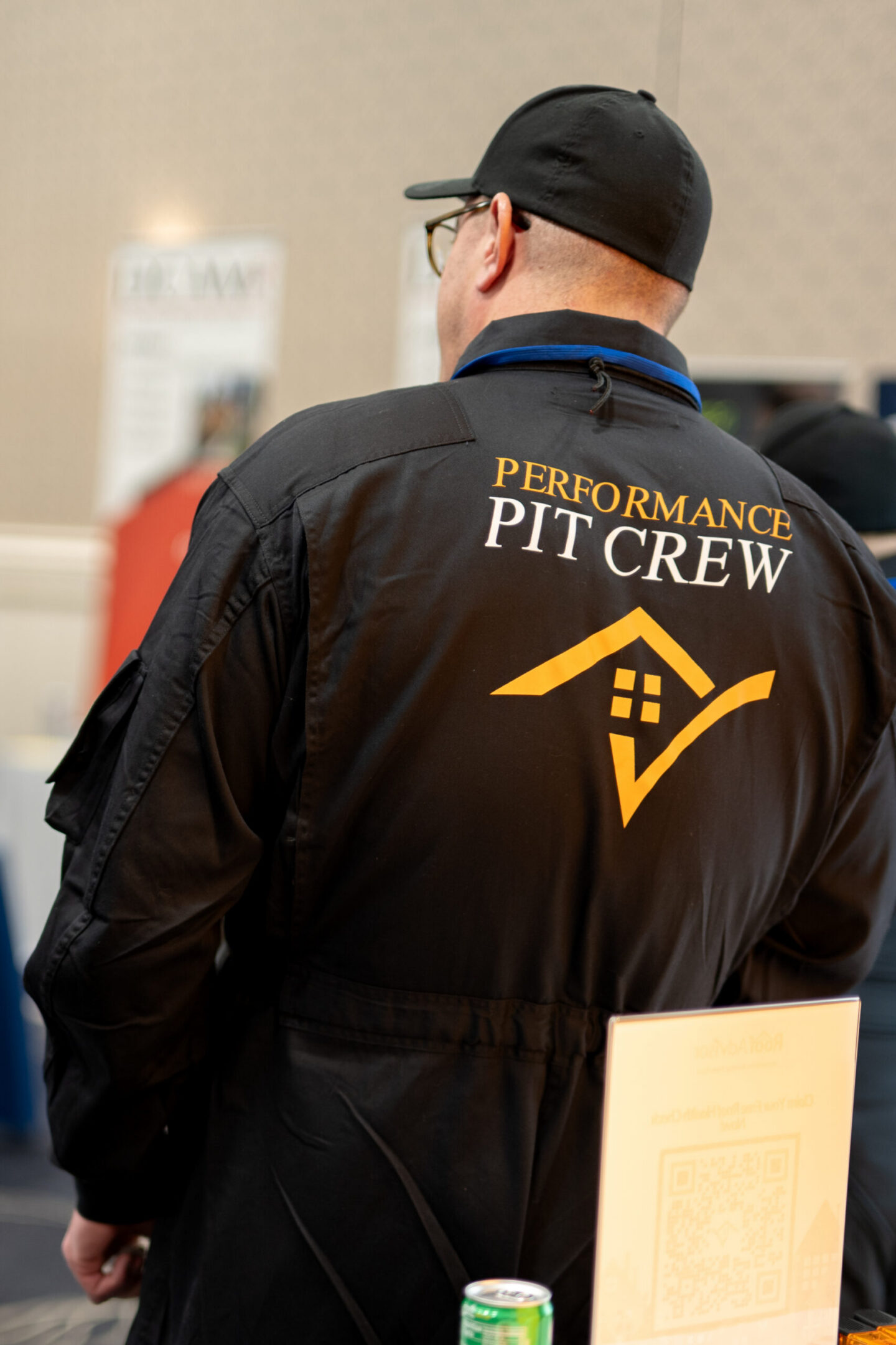 RoofAdvisor Brandon in our branded jumpsuit