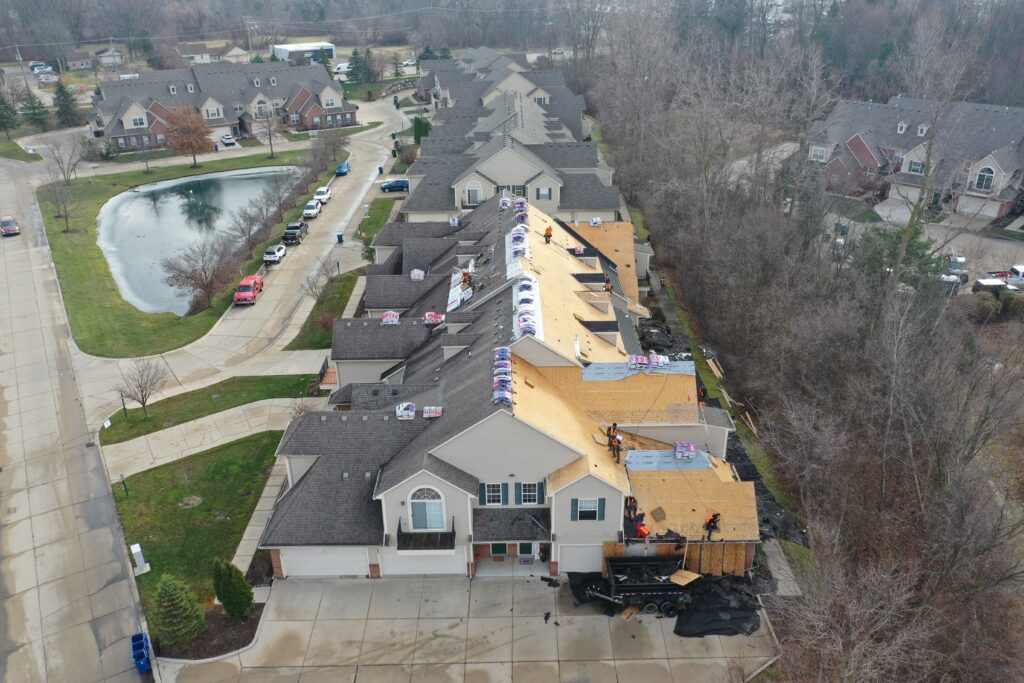 Multi Family Roofing with a fair price. Stopping roof leaks using quality materials. Property mangers have greatly appreciated our attention to detail.