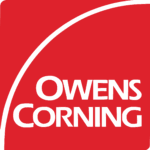Owens Corning Logo: No Leak Guarantee Owens Corning logo in red and gray, symbolizing quality and reliability. Image relates to the No Leak Guarantee for roofing and insulation solutions.
