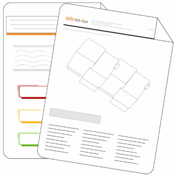 Multi-family roofing bids from a local roofing company