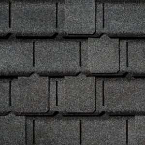 GAF Roofing Camelot II designer shingles Antique Slate.