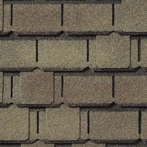 GAF Roofing Camelot II designer shingles weathered timber shingle.