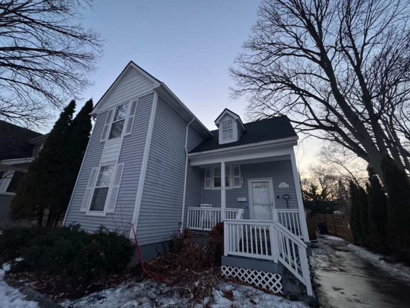 Dan Oshea's Royal Oak home after roof replacement. Shows the new roof and overall improved curb appeal.
