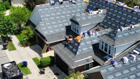 Multi-family roof replacement project