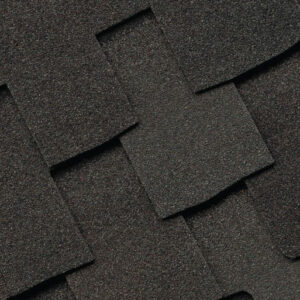 Close-up of GAF Designer Grand Sequoia roofing shingles.