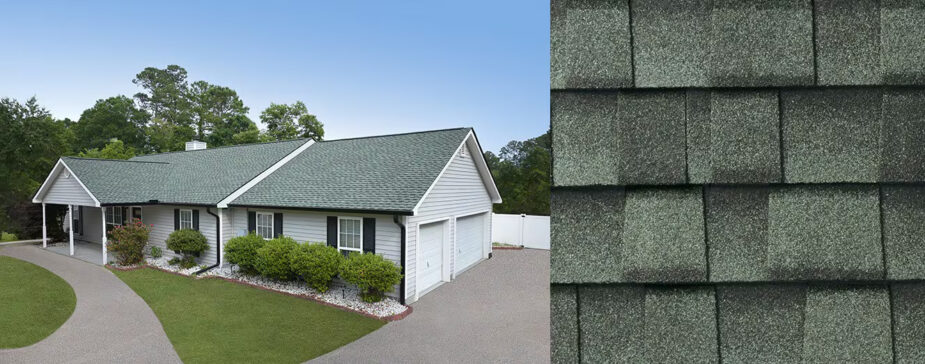 GAF Timberline UHDZ shingles on a home.