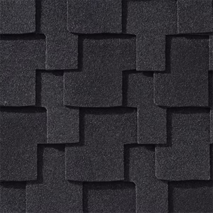 GAF Charcoal Grand Sequoia designer shingles.