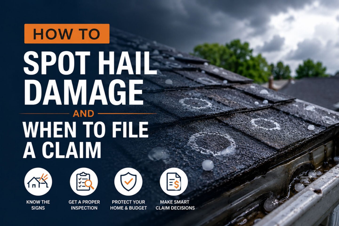 Hail Damage Inspections and When to File a Claim | RoofAdvisor