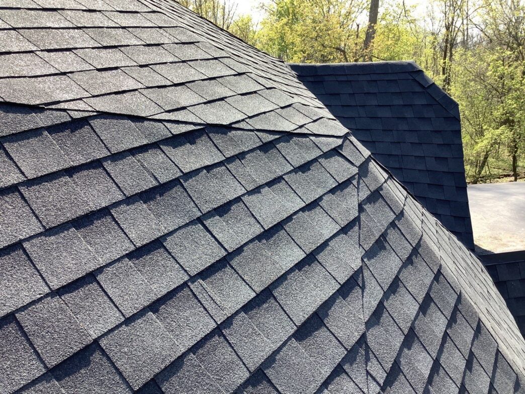 Top of dome house in canton after replacement