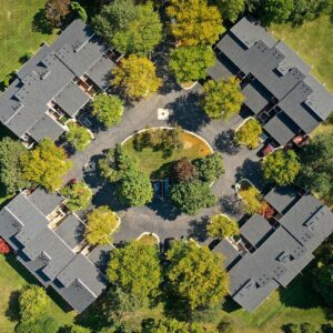 We account for all the materials like nails, shingles, and flashing around things like skylights & chimneys