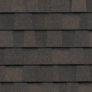 NorthGate by CertainTeed MaxDef Espresso shingles, showcasing a rich, dark brown color and durable roofing material. Ideal for home exterior.