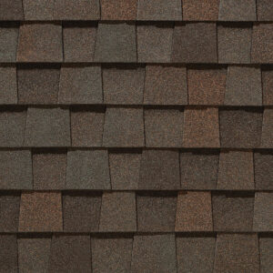 NorthGate by CertainTeed MaxDef Heather Blend shingles, showcasing rich color variations and texture for roofing design. High-quality asphalt roofing.