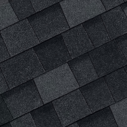 Close-up of Owens Corning Duration Shingles showcasing their aesthetic appeal with texture and shingle color options that shine. Ideal for home roofing projects, these shingles ensure durability and protection.