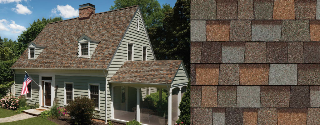 Owens Corning Duration Designer Shingles on home