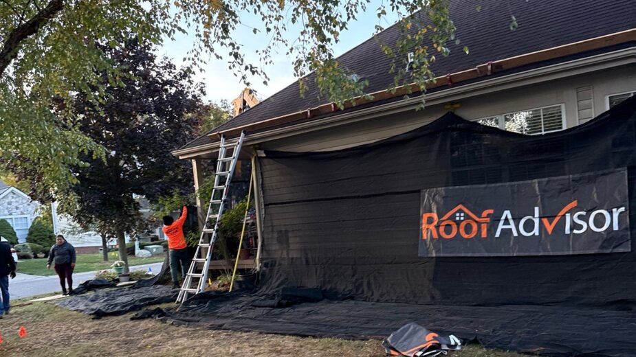 Protecting landscaping, siding, and walkways is part of the job. We take extra care to keep the property clean and protected while work is underway.