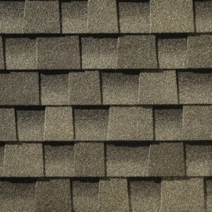 Timberline AS II Shingles in Weathered Wood.