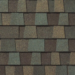 Close-up of GAF Timberline HDZ in Cedar Falls color.