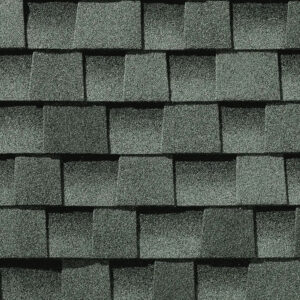 Close-up of Timberline HDZ Slate Shingles by GAF.