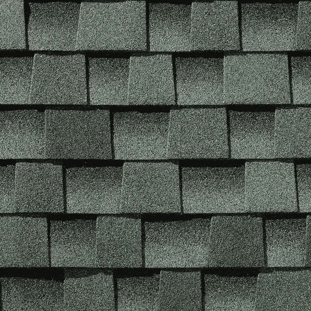 Close-up of Timberline HDZ Slate Shingles by GAF.