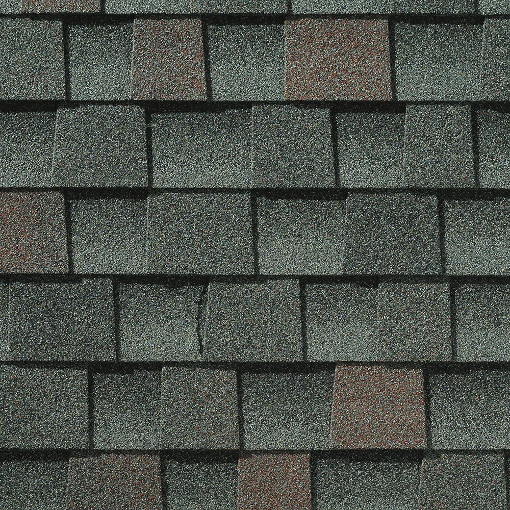 GAF Timberline HDZ Williamsburg Slate Shingles.